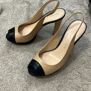 Marc Fisher Peep Toe Platform Heels